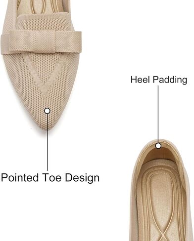Flats for Women Pointed Toe Ballet Flats Shoes Mesh Breathable Comfortable Dressy Casual Slip On Ballerina Walking Flats in Saudi Arabia
