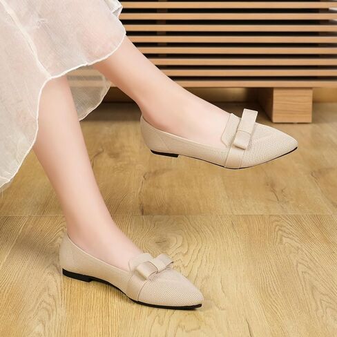 Flats for Women Pointed Toe Ballet Flats Shoes Mesh Breathable Comfortable Dressy Casual Slip On Ballerina Walking Flats in Saudi Arabia