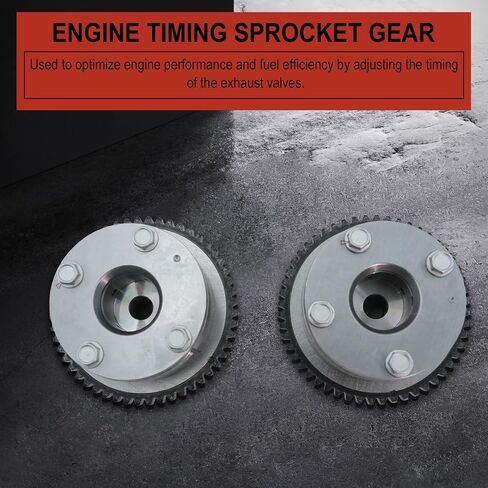 2PCS Intake Variable Engine Timing Sprocket Gear Camshaft Phaser for 2005-2019 Nissan Frontier, 2012-2019 NV3500, 2005-2012 Pathfinder, 2005-2015 Xterra V6 4.0L -OE# 13025CD000 in Saudi Arabia