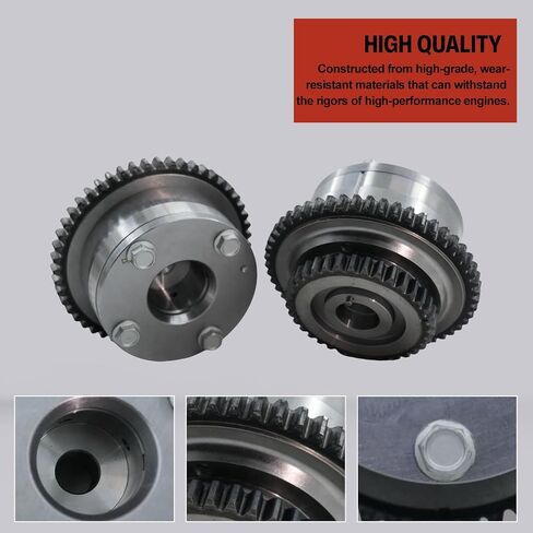 2PCS Intake Variable Engine Timing Sprocket Gear Camshaft Phaser for 2005-2019 Nissan Frontier, 2012-2019 NV3500, 2005-2012 Pathfinder, 2005-2015 Xterra V6 4.0L -OE# 13025CD000 in Saudi Arabia