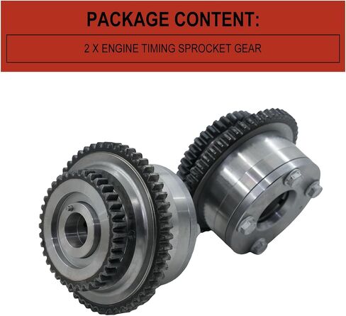 2PCS Intake Variable Engine Timing Sprocket Gear Camshaft Phaser for 2005-2019 Nissan Frontier, 2012-2019 NV3500, 2005-2012 Pathfinder, 2005-2015 Xterra V6 4.0L -OE# 13025CD000 in Saudi Arabia