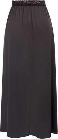 Kate Kasin Half Slips for Women Anti-Static Satin Underskirt Full Length Nude Skirt Lace Trim Short Slips for Under Dresses in Kuwait