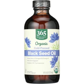 Whole Foods Market Organic Black Seed Oil, 8 Fl Oz