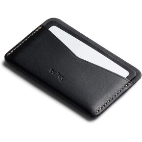 Bellroy Card Slip (minimalist leather card holder with space for up to 4 cards) - Black
