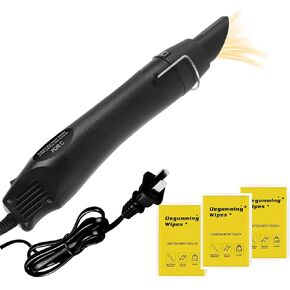 Adhesive Remover Tool for Car Dent Repair – Preheats Dented Car Surface for Stronger Glue Bonding & Efficient Residue Removal, Fast Heating, Portable 300W Hot Air Gun for Crafts & DIY Projects
