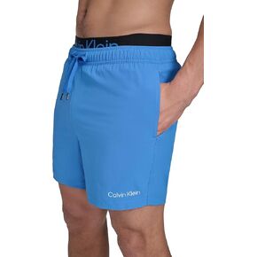 Calvin Klein Men's Volley Quick Dry Stretch Swim Trunk