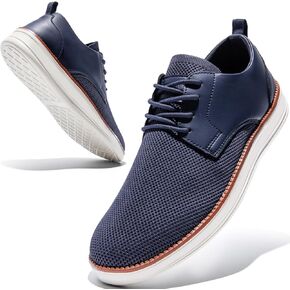 Men's Casual Dress Shoes Business Walking Shoes Oxfords Comfortable Breathable Lightweight Non Slip in Saudi Arabia