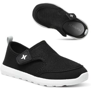 Hurley Kids Toddler Water Shoes Spence- Quick-Dry Water Shoes for Boys and Girls, Lightweight, Easy Slip-On with Adjustable Upper - for Beach, Water Play and Pool Fun