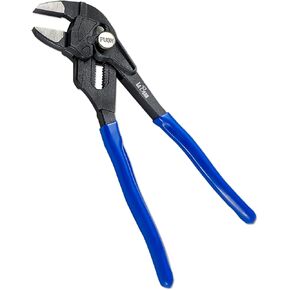 LABEAR- Pliers Wrench, Black Finish, Smooth Parallel Jaws with Comfortable Grips