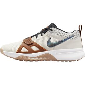Nike Diamond Elite Turf Baseball Shoes (FZ8654-100 ، Summit White/Phantom/Dark Russet/) Size 11