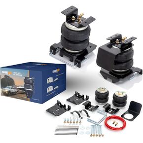 TORQUE Airbag Air Bag Suspension Kit for 2001-2010 Chevrolet Chevy Silverado 2500 3500 HD and GMC Sierra 2500 3500 HD 2500HD 3500HD Rear Air Bag 5000 lbs (Replaces Firestone Ride Rite 2250) (TR2250)