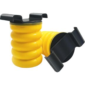 SSR-610-54 Rear Air Helper Spring Kit for 00-21 Toyota Tundra | for 05-15 Toyota Tacoma | for 05-15 Nissan Frontier | for Nissan Titan 05-15， 1Pair （Yellow，Left and Right）