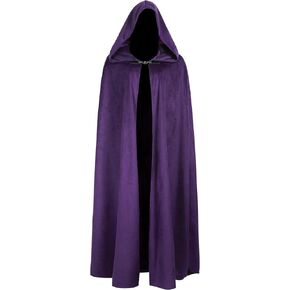 Halloween Medieval Costume Renaissance Cloak with Hood Medieval Cloak with Hood Long Adult Men And Women