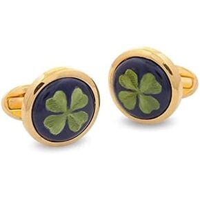 Halcyon Days Clover Cufflinks - Clclo11rdg