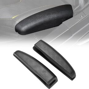 مجموعة وسادة جانبية مقعد Kemimoto متوافقة مع 2017-2025 Can-Am Maverick X3 Max و Maverick R ، PU Foam Seat Side Cushion لإكسسوارات UTV ، وسادة Comfort Comfort Protection (زوج واحد)