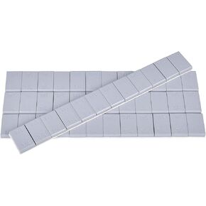 Aain 1/4oz,Stick on Adhesive Wheel Weights,576pcs,48strips/Box,Grey