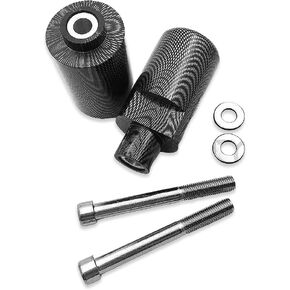 HTTMT MT219-007-CN Motorcycle No Cut Frame Slider Crash Protector Compatible with 2004 2005 Suzuki GSXR 600 750 Carbon (Left & Right Sides) (B00KZ8F9G2)