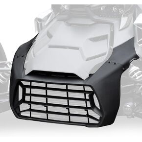 SAUTVS Front Fascia for Can-Am Ryker, Black Combination Front Fascia Kit for Can Am Ryker 600 900 Sport & Ryker Rally Edition All Models Accessories, Replace #705010722