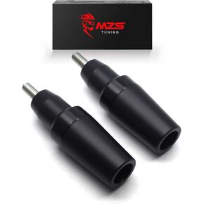 MZS Motorcycle Frame Sliders, YZF-R7 Falling Crash Protector Guards No Cut Kits Black Compatible with YZF R7 2022-2025