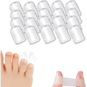 Silicone Anti-Friction Toe Protector, Silicone Toe Protectors, 2024 New Gel Toe Protectors, Breathable Little Toe Covers, Blisters, Calluses, Corns Protection