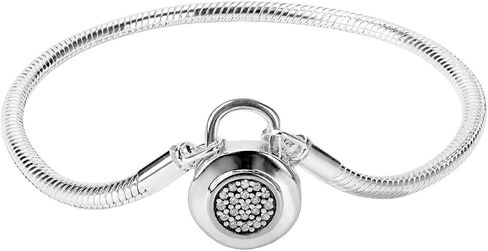 S925 Sterling Silver Snake Bracelet DIY Beaded Bracelet in Kuwait