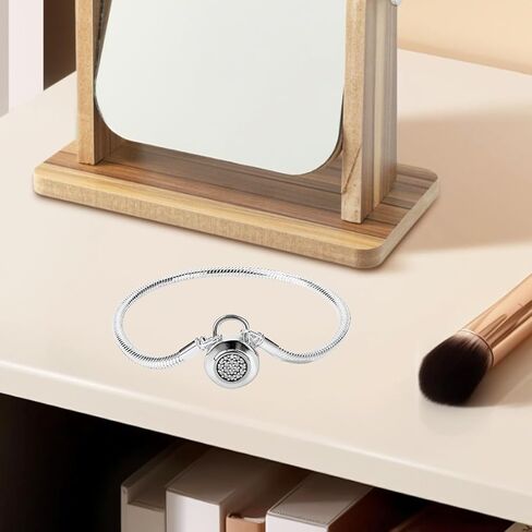 S925 Sterling Silver Snake Bracelet DIY Beaded Bracelet in Kuwait