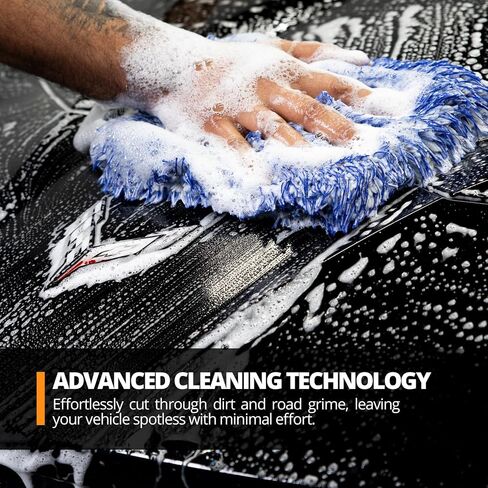 CERAKOTE High Foam Vehicle Shampoo (16 oz) – pH Neutral Premium Car Wash Soap for FoamCannon, SnowFoam, Pressure Washer & Hand Wash – Ceramic Coating Prep & Maintenance – Citrus Scent – Maximum Suds in Saudi Arabia