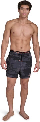 Calvin Klein Men's Volley Quick Dry Stretch Swim Trunk in Saudi Arabia