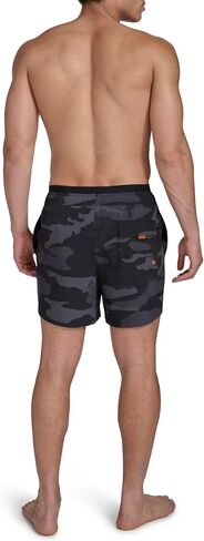 Calvin Klein Men's Volley Quick Dry Stretch Swim Trunk in Saudi Arabia