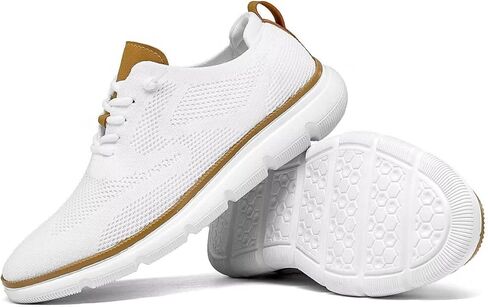 Mens Oxfords Lace-Up Lightweight Casual Walking Shoes Fashion Sneakers Shoes in Kuwait