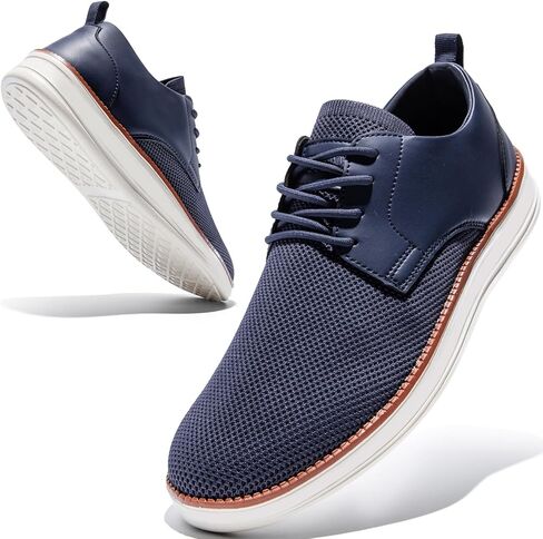 أحذية الرجال غير الرسمية للرجال أحذية المشي في Oxfords مريحة خفيفة الوزن غير قابلة للانزلاق in Kuwait
