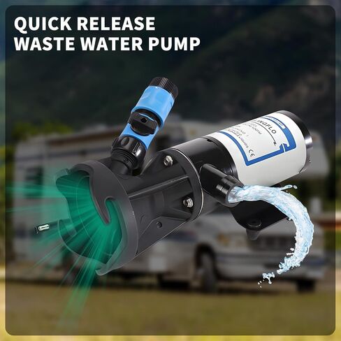 Macerator Pumps Marine Sewage Washdown Toilet Pump 12V 13GPM in Saudi Arabia