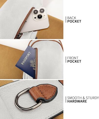 Leather Crossbody Bags Sling Bag for Women, Shoulder Backpack, Leather Sling Bag for Women Crossbody Purse Travel in Kuwait