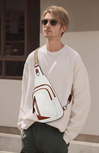 Leather Crossbody Bags Sling Bag for Women, Shoulder Backpack, Leather Sling Bag for Women Crossbody Purse Travel in Kuwait