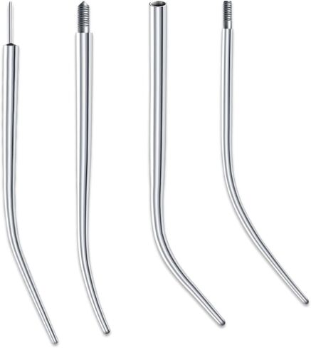مجموعة Taper Piercing Leogon للأذن ، الأنف ، السرة ، الشفاه ، الحاجب | منحني ومستقيم من الفولاذ المقاوم للصدأ 14g ، 16g ، 18g ، 20g أداة إدخال بدون خيوط للثقب in Saudi Arabia