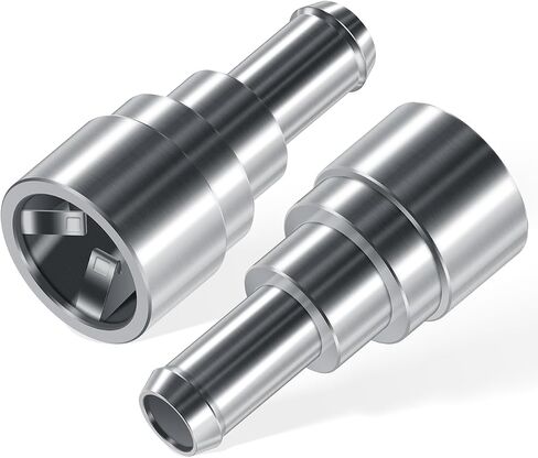 800-409HP Coolant Connector HVAC Heater Hose Connector For Buick/GMC/Lincoln Select Models, Inlet/Outlet 3/4In, Tube x 5/8In, Stainless Steel (2-PACK) in Kuwait