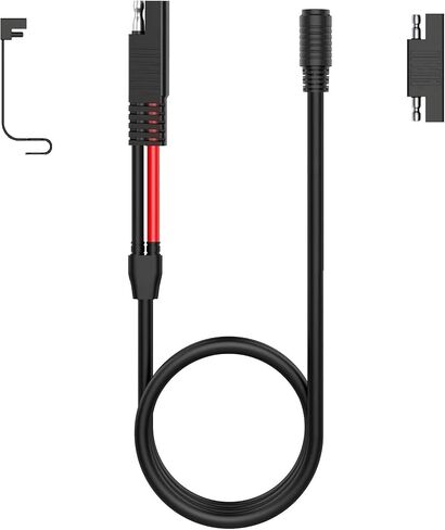 موصل SolarEnz DC8mm أنثى إلى SAE متوافق تمامًا مع لوحة الطاقة الشمسية ومنفذ توصيل الطاقة الشمسية RV ومحطة الطاقة المحمولة in Kuwait