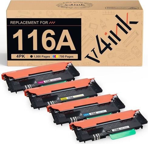 V4ink 138x 138A خرطوشة الحبر (مع رقاقة) استبدال HP 138x 138A W1380A W1380X خرطوشة الحبر ذات العائد الأسود عالي العرف مع LaserJet Pro 3001DW MFP 3101FDW 3101SDW ، 2 حزمة ، 2 حزمة in Kuwait