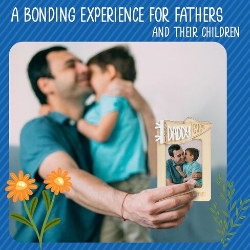 Car Picture Frame For Dad, Car Visor Photo Frame Accessories, Small Father's Day Birthday Gifts From Daughter, Son, Unique Valentines Gifts For Dad From Kids, Cute Decorations For Father (With Clip) in Saudi Arabia