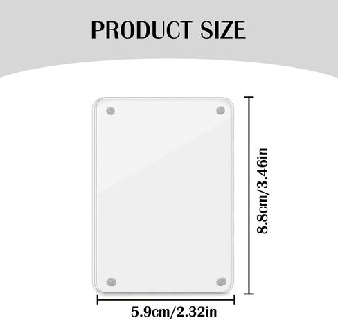 2-Pack Magnetic Car Visor Picture Frames–2.5x3.6 Inch Photo Holders, Personalized Car Accessories with Clips for Easy Display in Kuwait