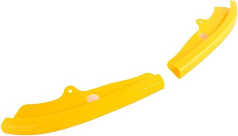 Front Bumper Lip Splitter Protector Cover Replacement Part for 2015-2023 Dodge Challenger Scat Pack R/T GT SRT Not for Plus,Widebody (2pcs/Set) (Yellow) in Saudi Arabia
