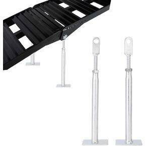 Loading Ramp Support Legs,1 Pair Adjustable Ramp Support Bracket for Loading Ramps for Motorcycle,Dirt Bike,ATV,Truck,Pickup,Quad,Lawn Mower in Kuwait