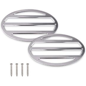 Corvette Tail Light Louver Cover Kit Fits: 1997-2004 Corvettes, 2pcs/Set with Screw