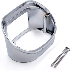 غطاء طوق مصباح XKMT-tail متوافق مع طرازات السيرات XL Dyna flstf flHRC FLHTC chromed [B00YWC16XM]