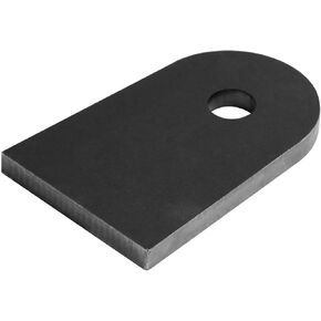 6 Pcs Heavy Duty Weld On Tabs, 3-1/2" Height, 2-3/8" Wide, 1/2"Hole, Flat Bottom Shock Tabs, 5/16"Thick