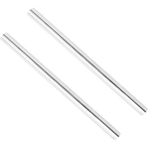 2PCS 3 Inch Straight DIY Custom Mandrel Exhaust Pipe Universal Tube Pipe, 30 Inch Length, 3'' OD Mandrel Straight Pipe, T304 Stainless Steel