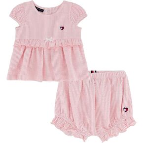 Tommy Hilfiger Baby Girls 2pc Short Set