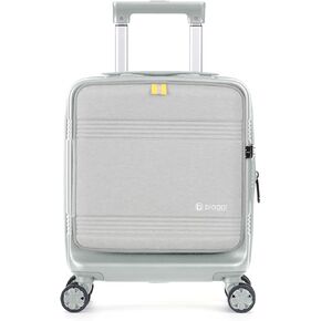 biaggi Runway Hybrid Expandable Underseat Carry-On – Lightweight TSA-Approved Polycarbonate Travel Bag, Perfect for Getaways & Long Weekends (Expandable Underseater, Navy Blue)