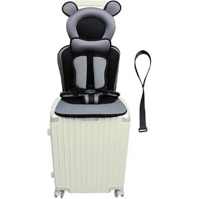 Toddler Travel Suitcase Seat with Safety Anti-Slip Rope,Ride on Suitcase for Kids,Ride Safer Travel Vest for Babies