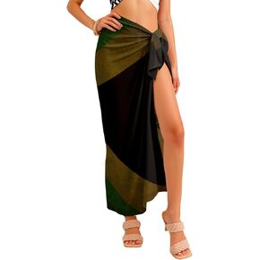 Sarong يلف شاطئ Pareos Sarong Swimsuit Coverup بدلة السباحة التستر على ملابس السباحة تغطية Bikini تغطية
